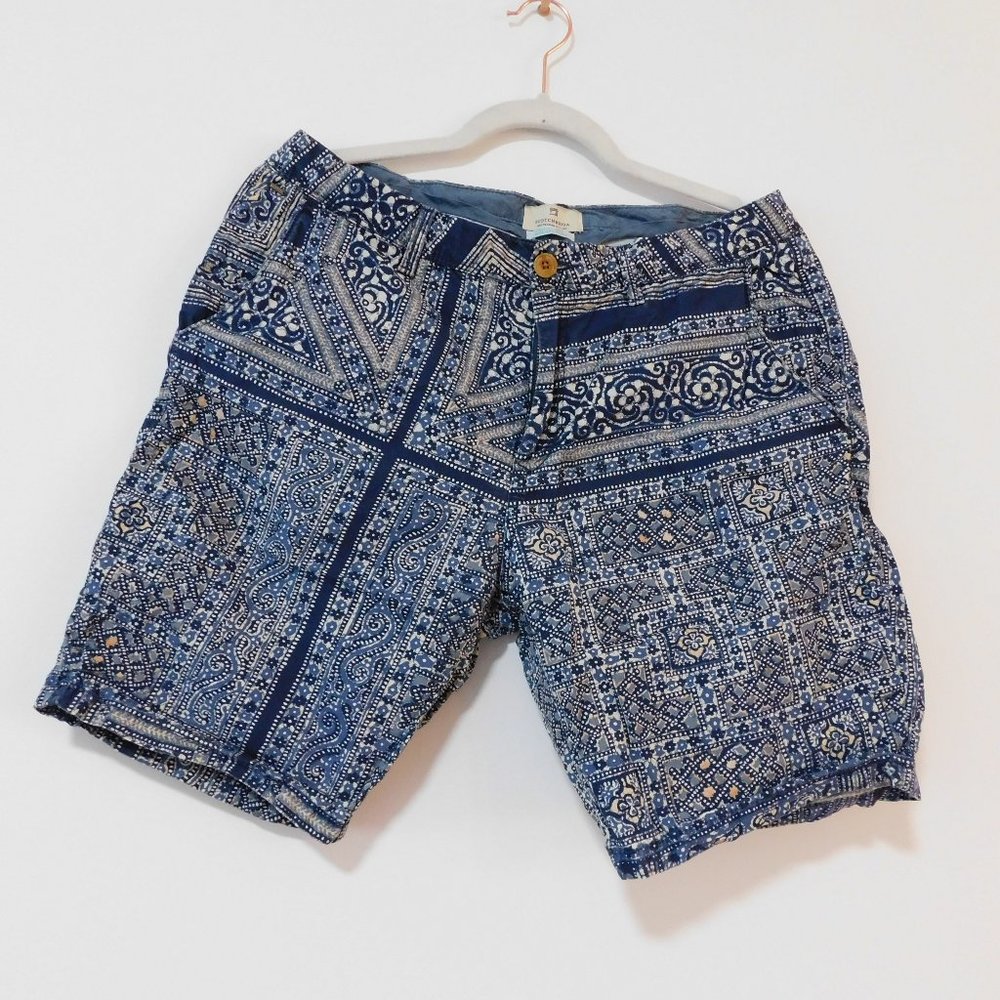 Blue Patterened Shorts - Scotch & Soda